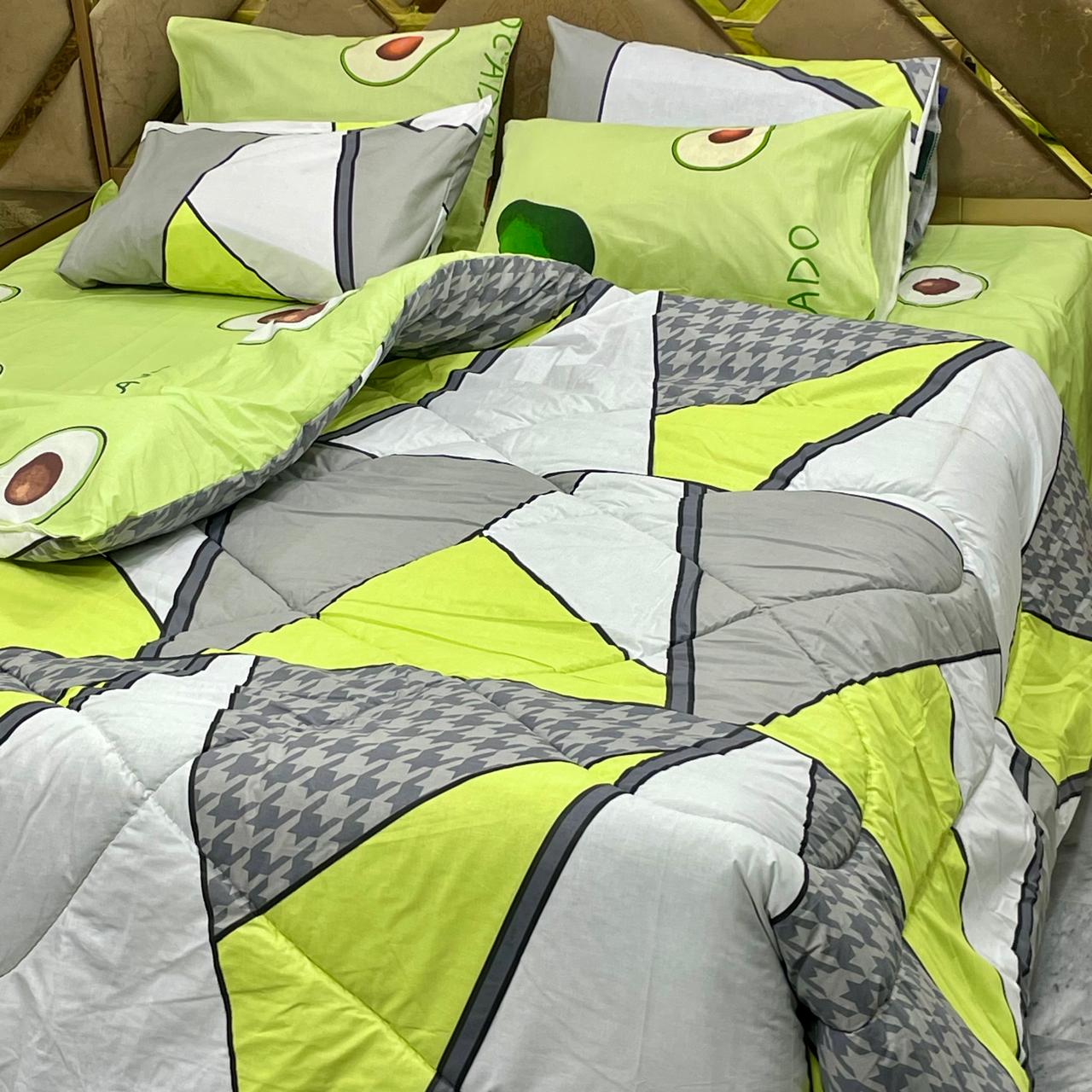 6 Pcs Vicki Razai set Pure Cotton