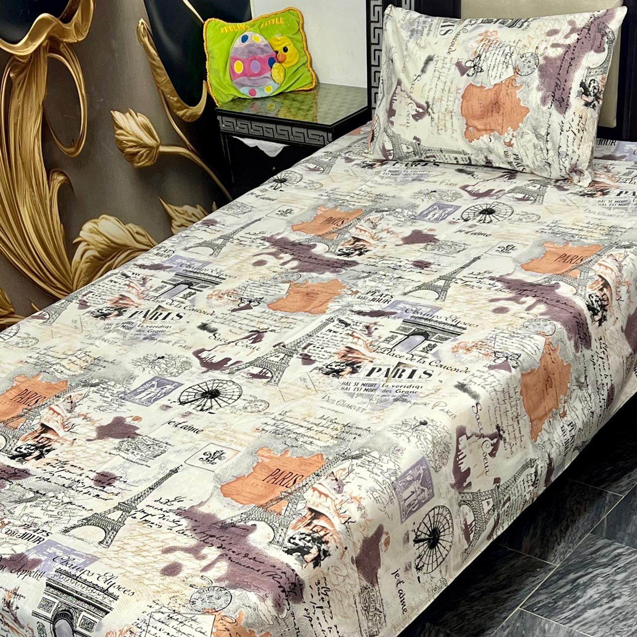 2 piece single Bedsheets