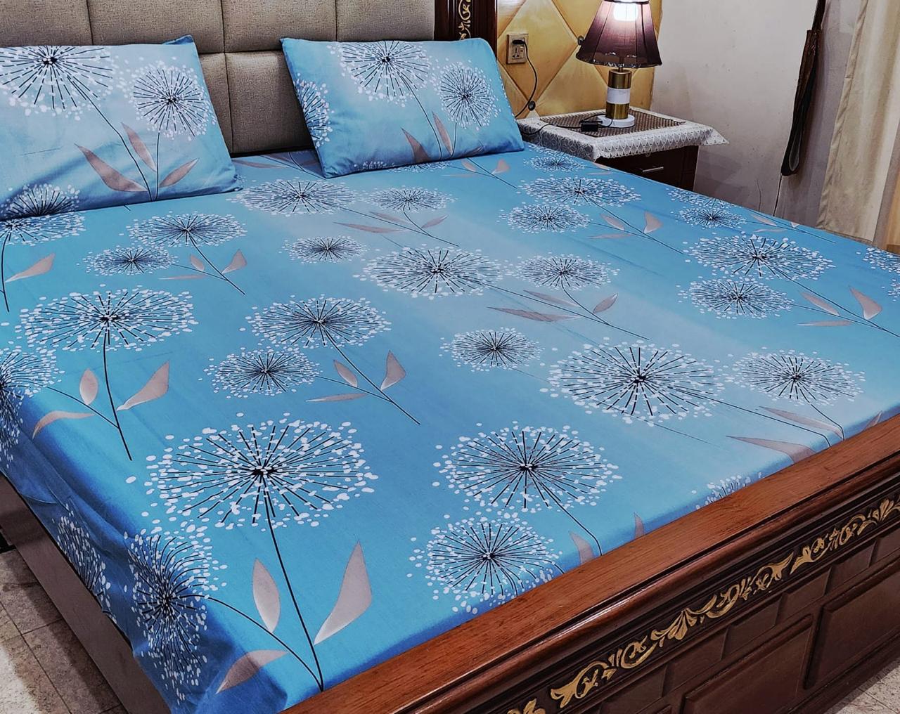 3 PC Pure Cotton Bedsheets