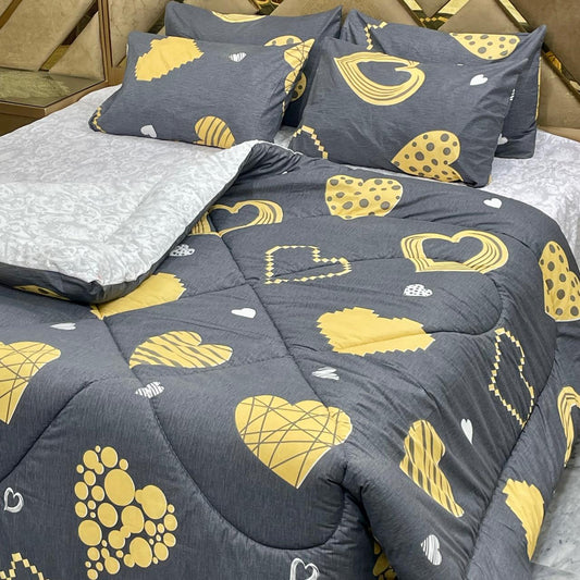 6 Pcs Vicki Razai set Pure Cotton