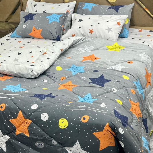 6 Pcs Vicki Razai set Pure Cotton