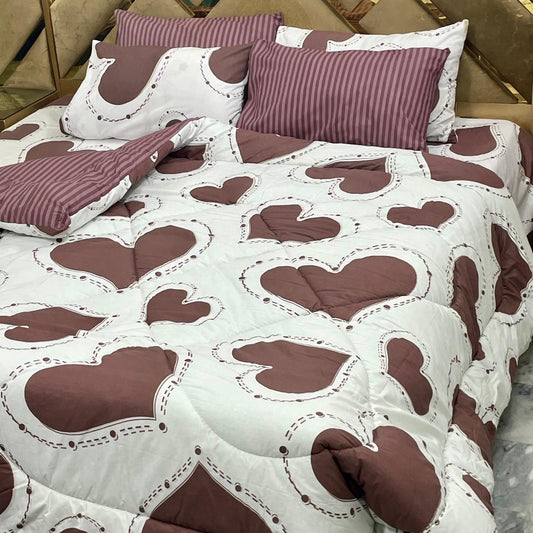 6 Pcs Vicki Razai set Pure Cotton