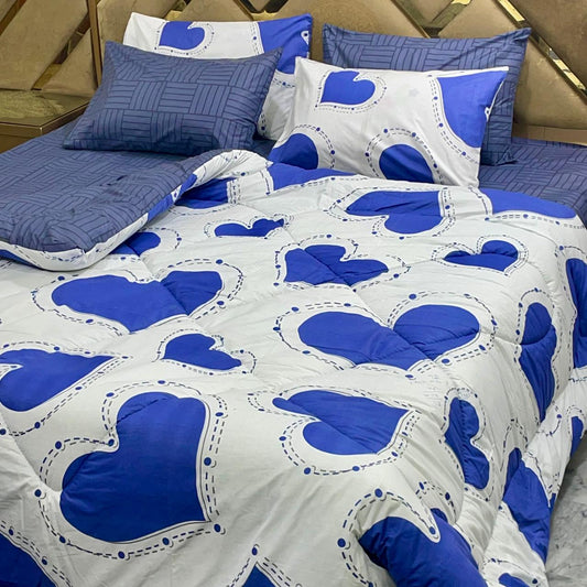 6 Pcs Vicki Razai set Pure Cotton