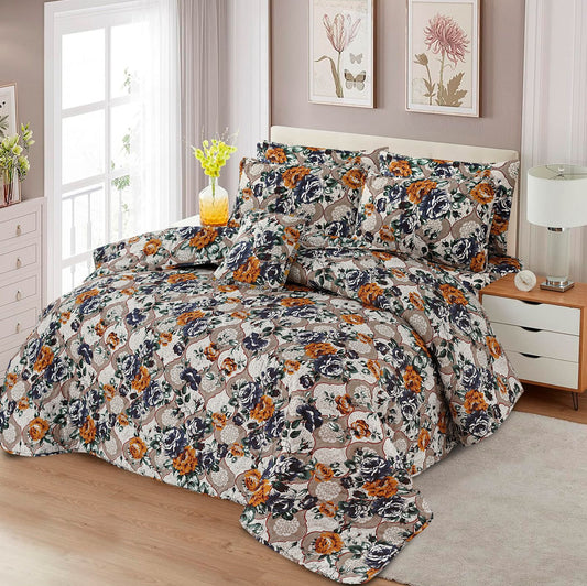 7 Piece Comforter Sets 100% PURE COTTON