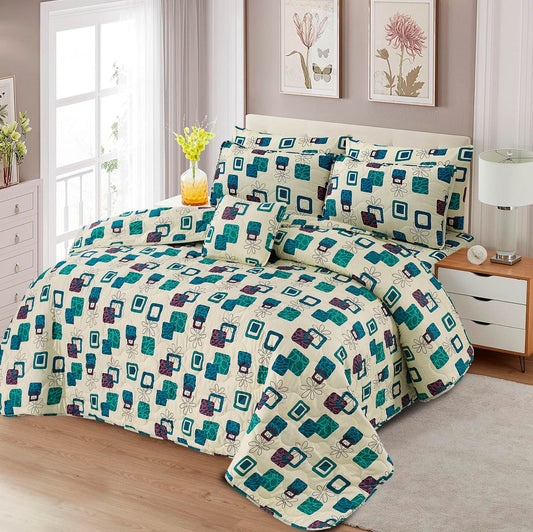 7 Piece Comforter Sets 100% PURE COTTON