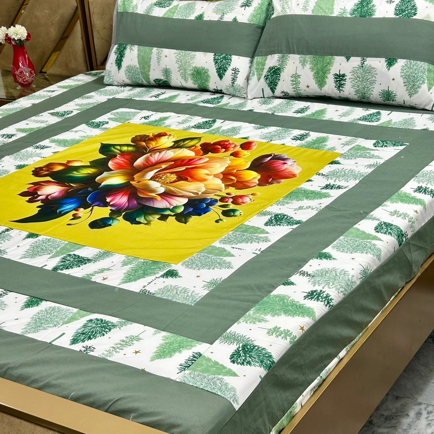 3 PC Patch Work Bedsheets