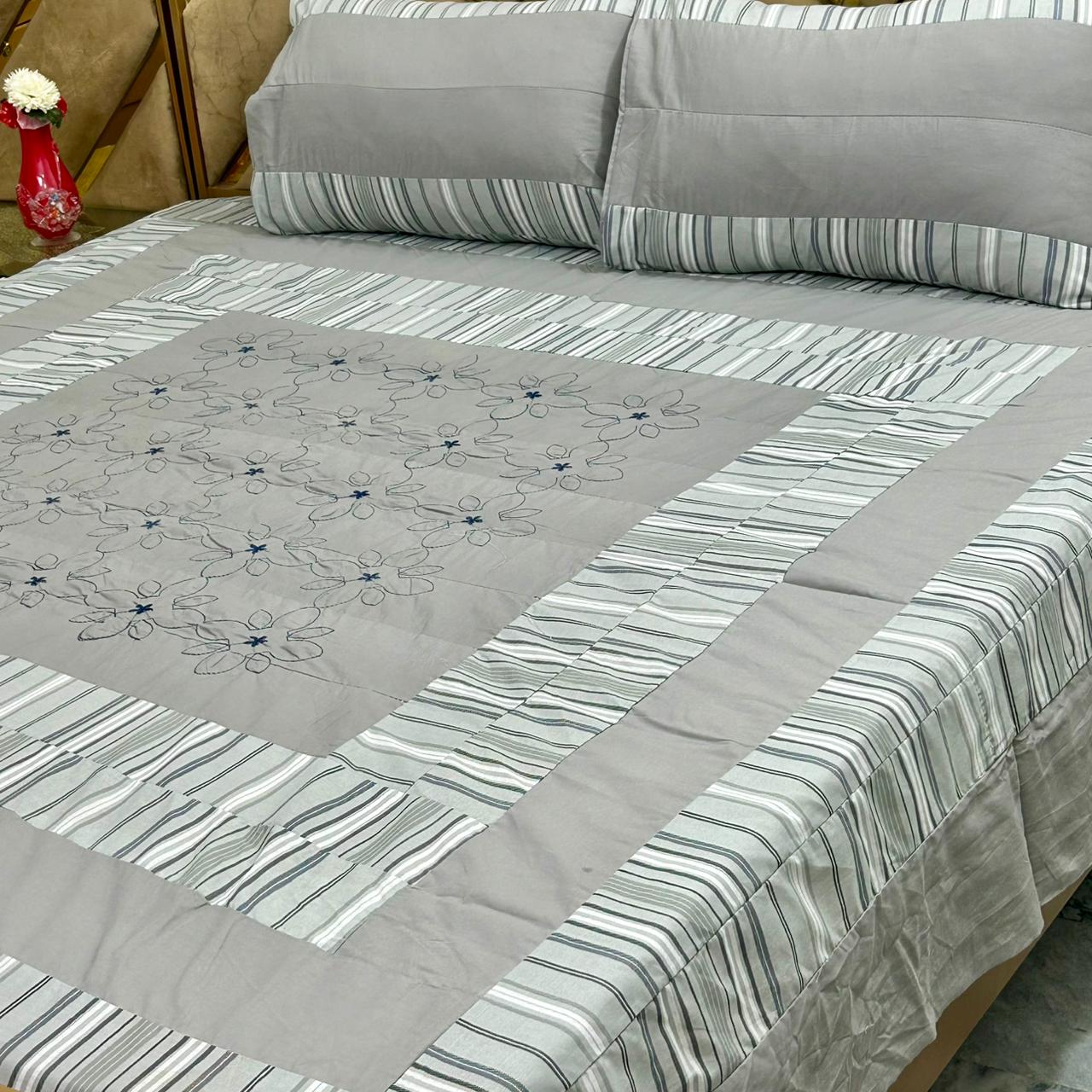 3 PC Patch Work Bedsheets