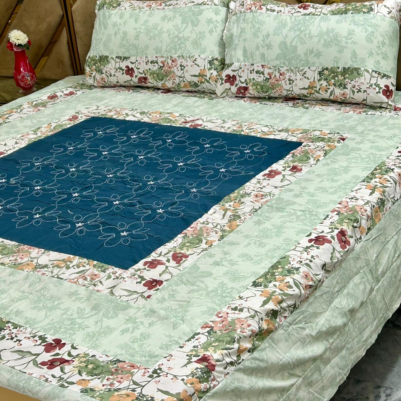 3 PC Patch Work Bedsheets