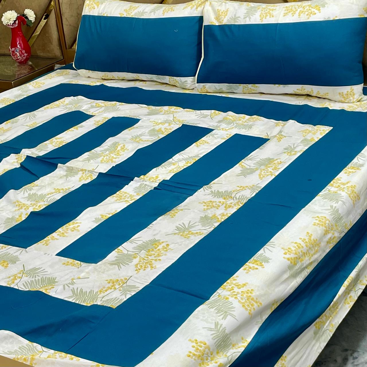 3 PC Patch Work Bedsheets