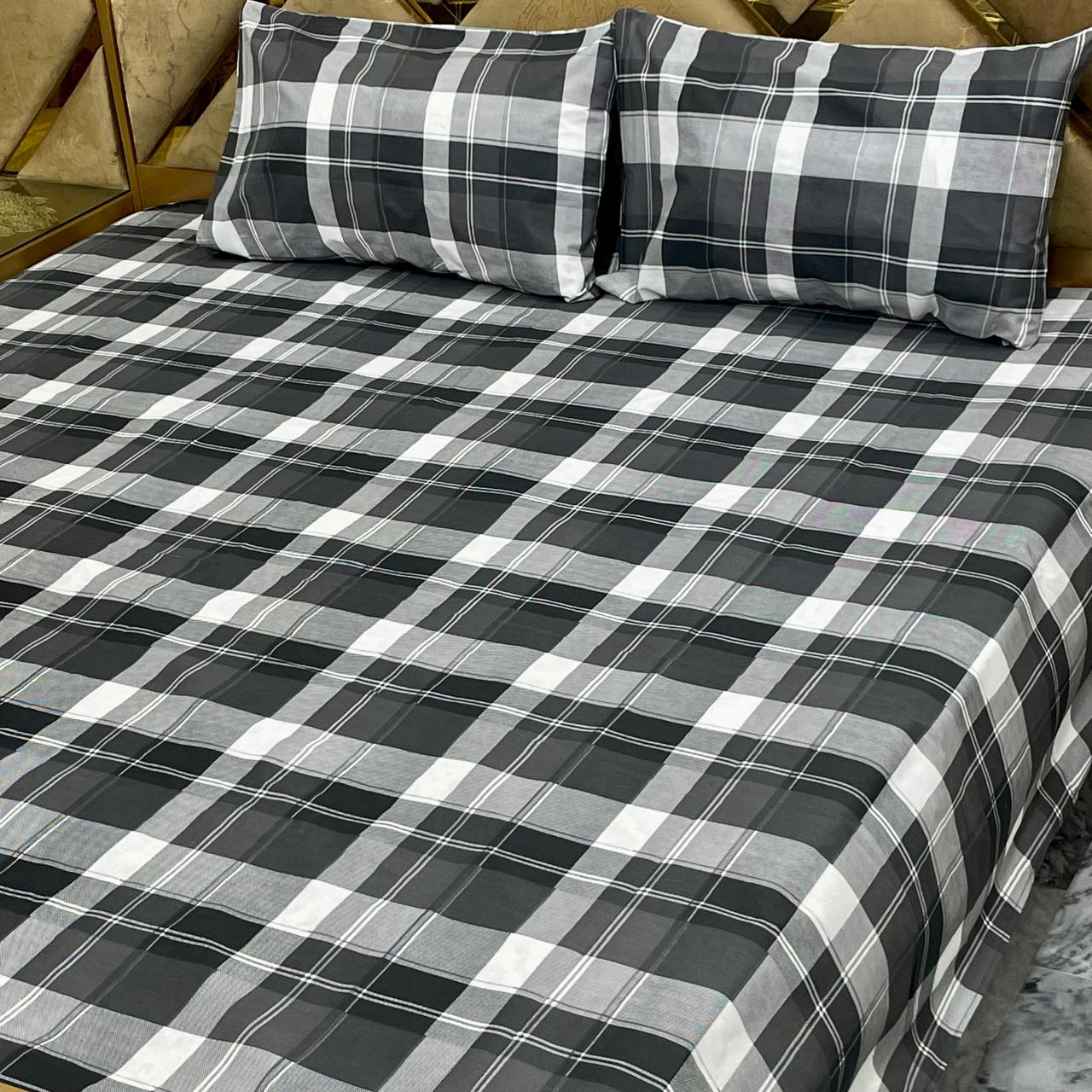 3 PC Pure Cotton Bedsheets