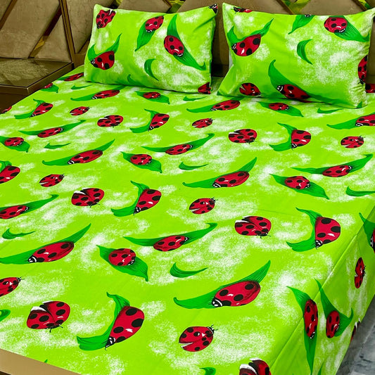 3 PC Pure Cotton Bedsheets