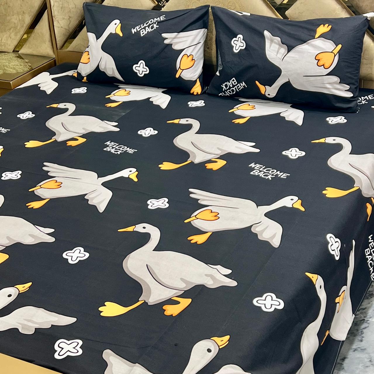 3 PC Pure Cotton Bedsheets