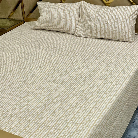 3 PC Pure Cotton Bedsheets