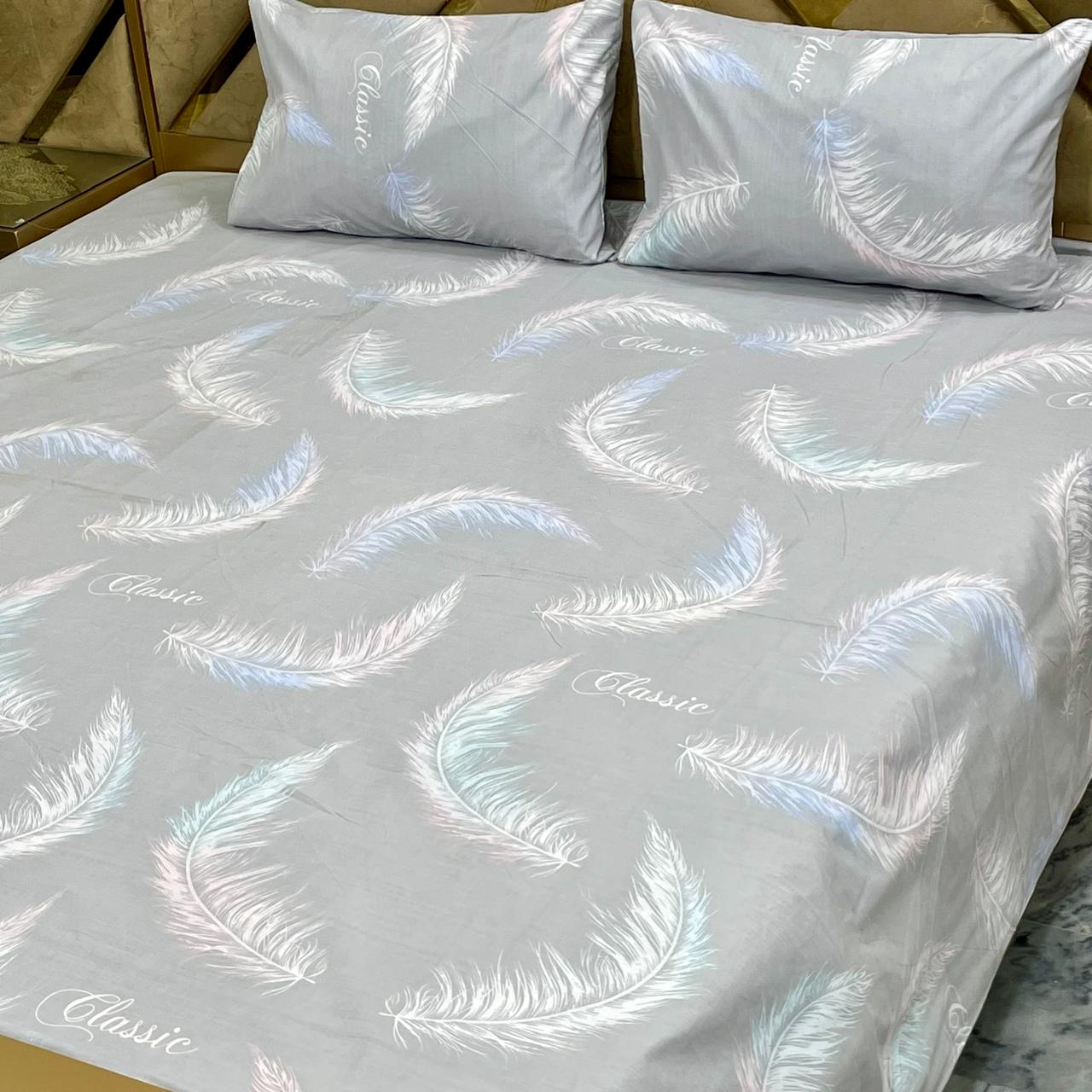 3 PC Pure Cotton Bedsheets