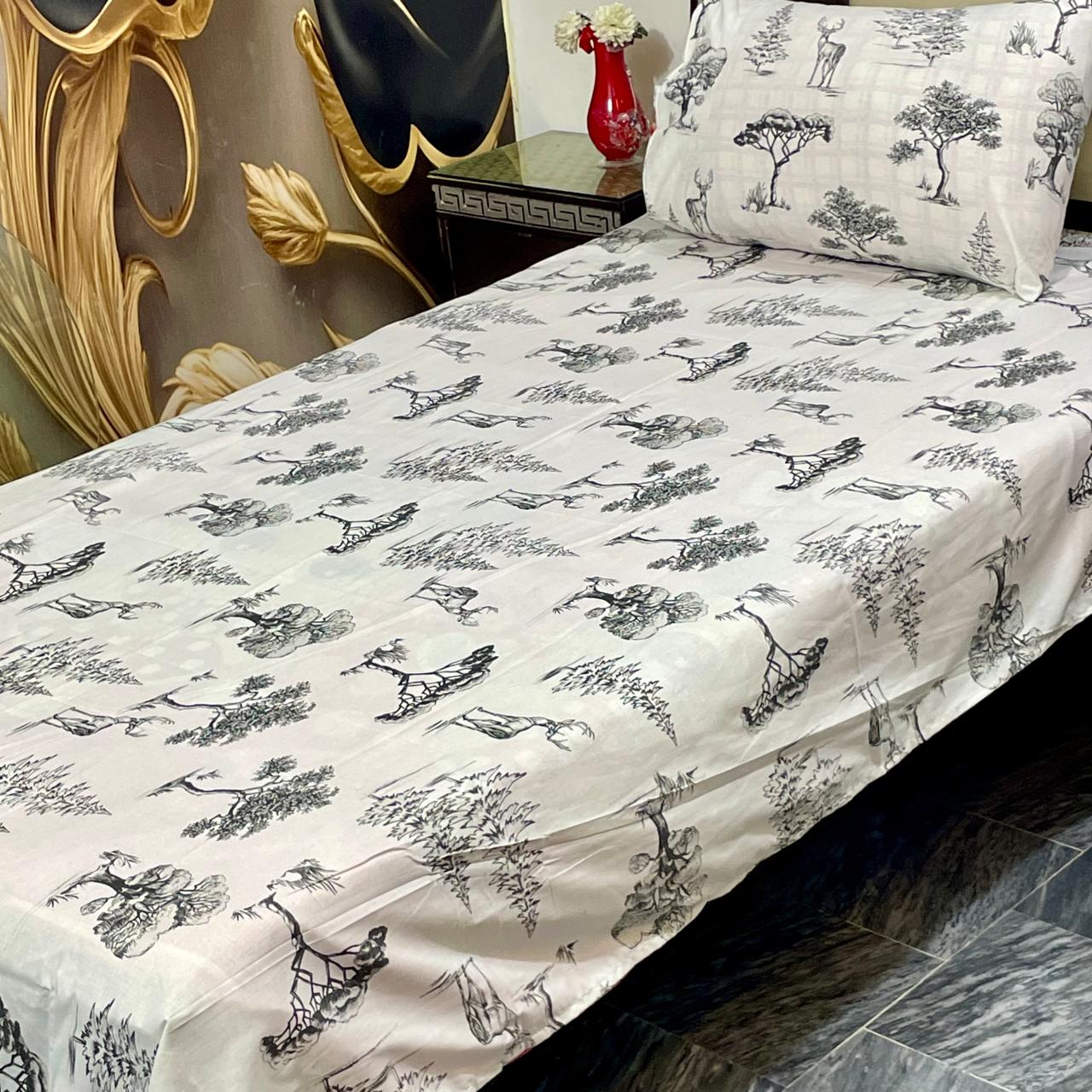2 piece single Bedsheets
