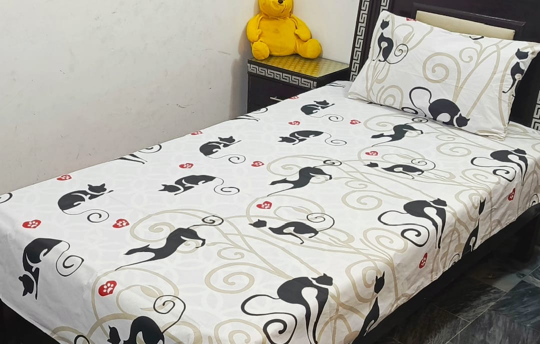2 piece single Bedsheets