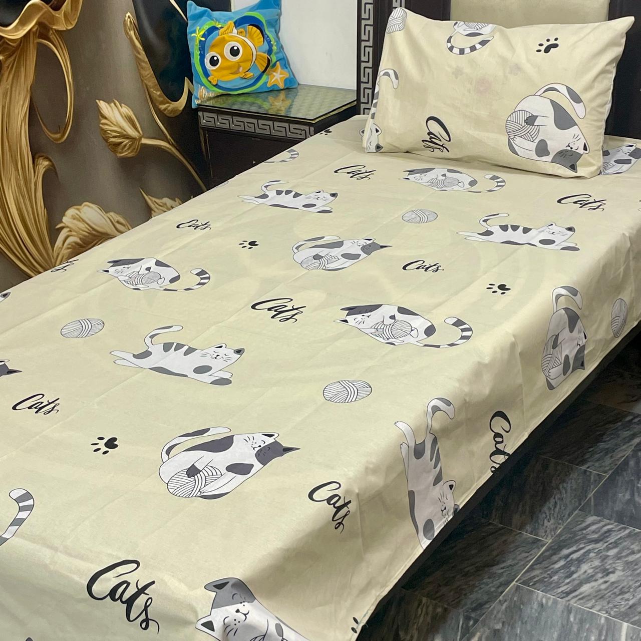 2 piece single Bedsheets
