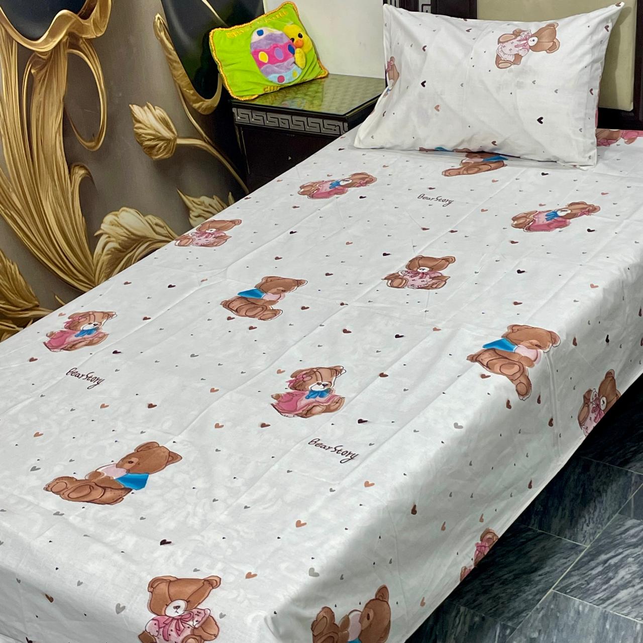 2 piece single Bedsheets