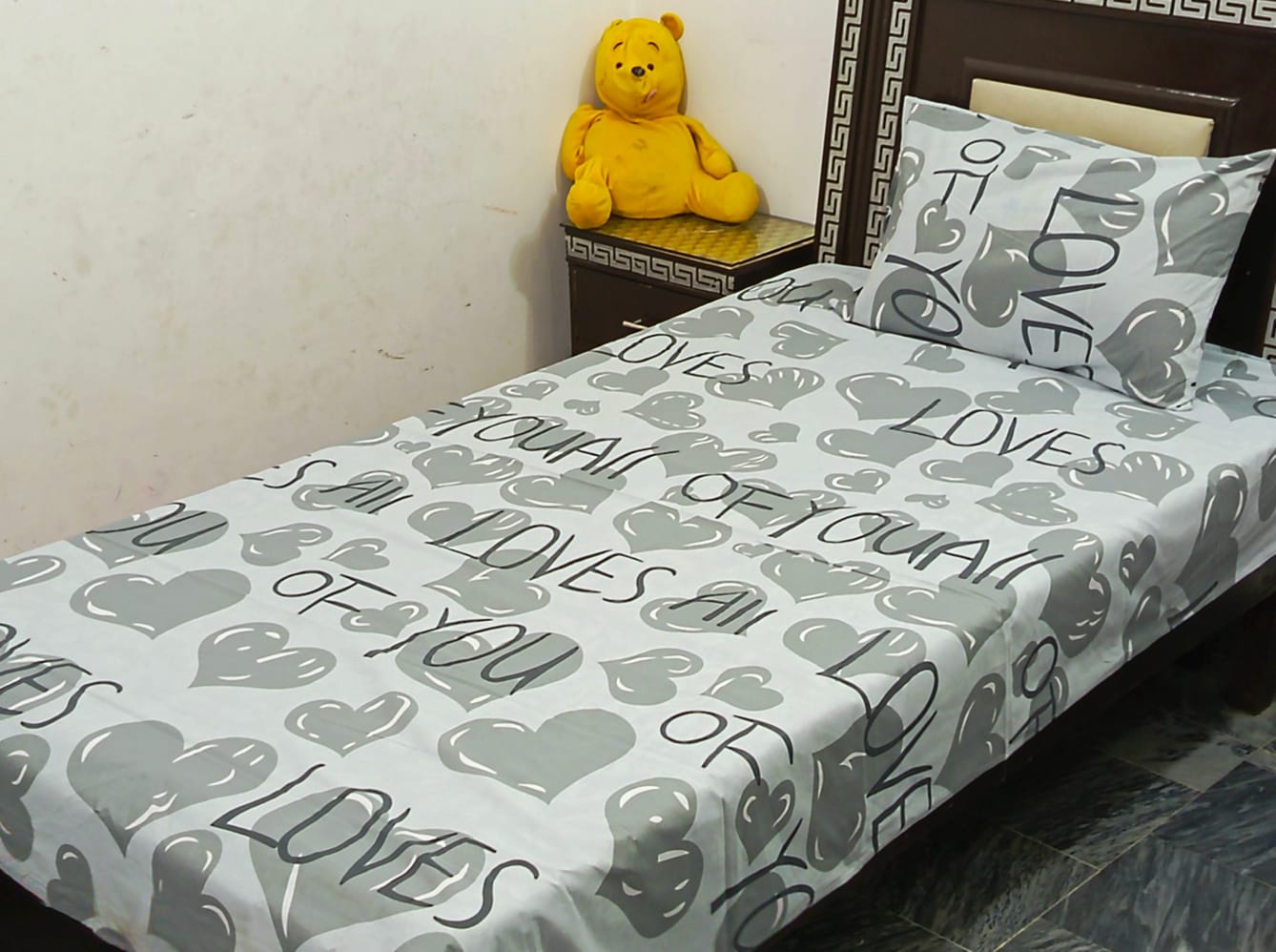 2 piece single Bedsheets