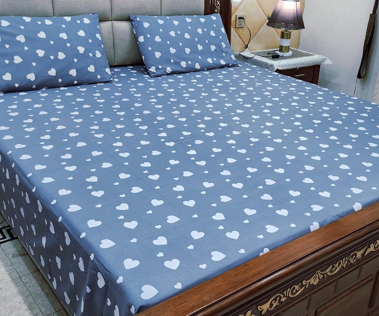 3 PC Pure Cotton Bedsheets