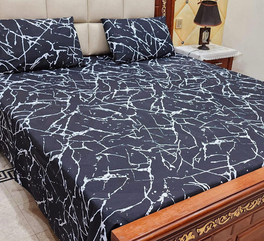 3 PC Pure Cotton Bedsheets