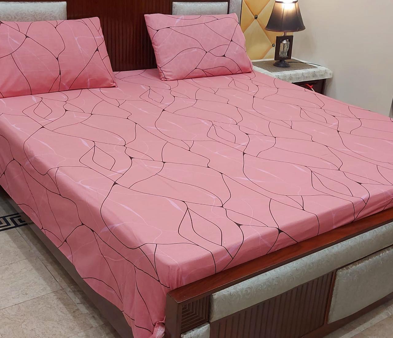 3 PC Pure Cotton Bedsheets