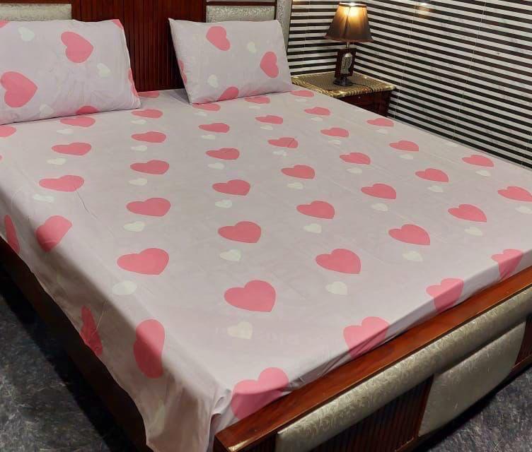 3 PC Pure Cotton Bedsheets