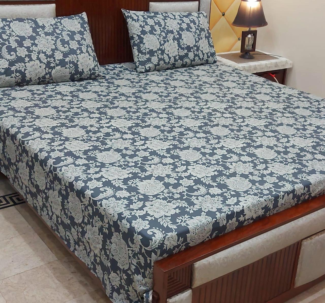 3 PC Pure Cotton Bedsheets