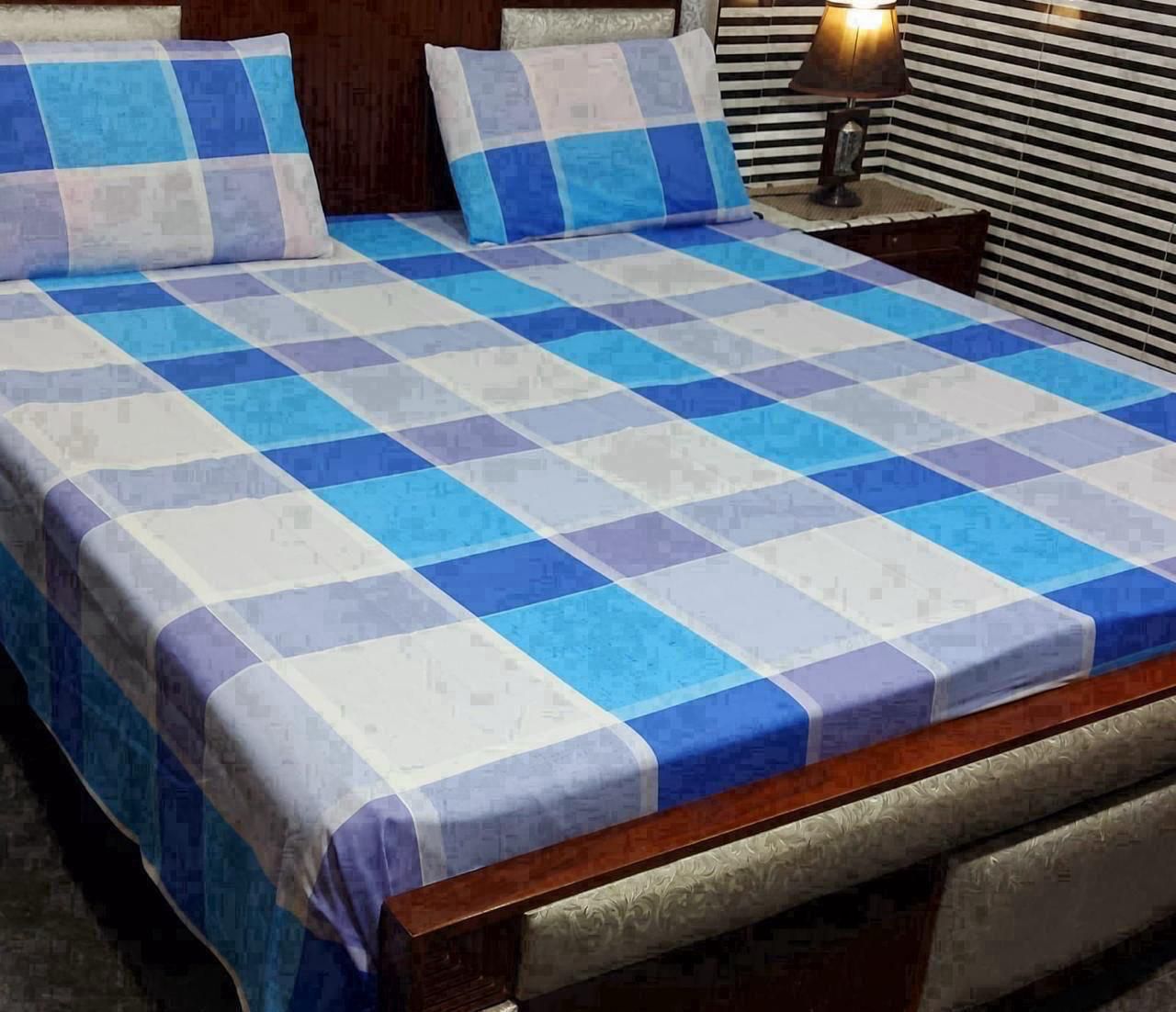 3 PC Pure Cotton Bedsheets