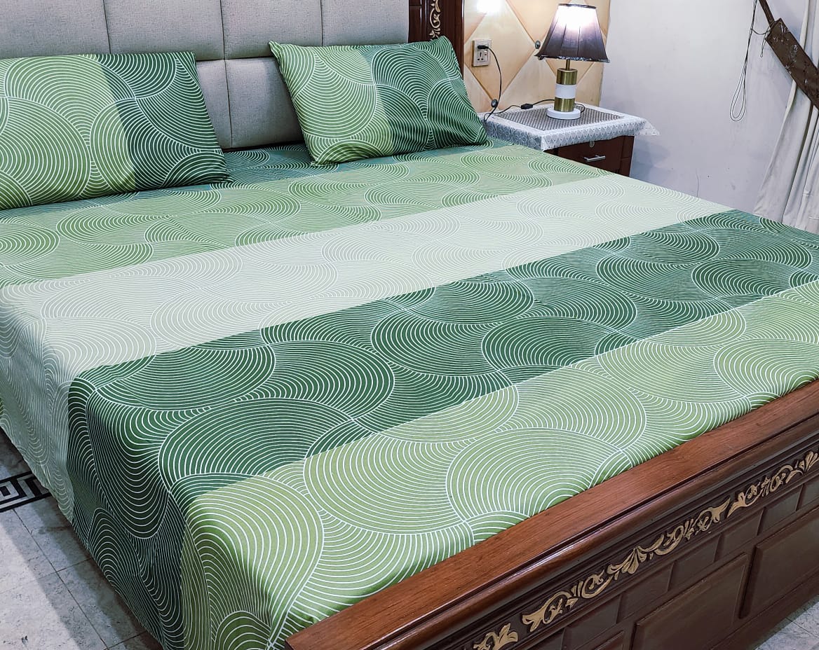 3 PC Pure Cotton Bedsheets