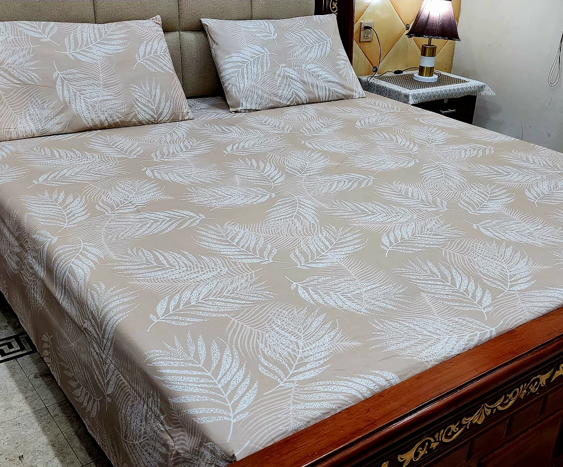 3 PC Pure Cotton Bedsheets