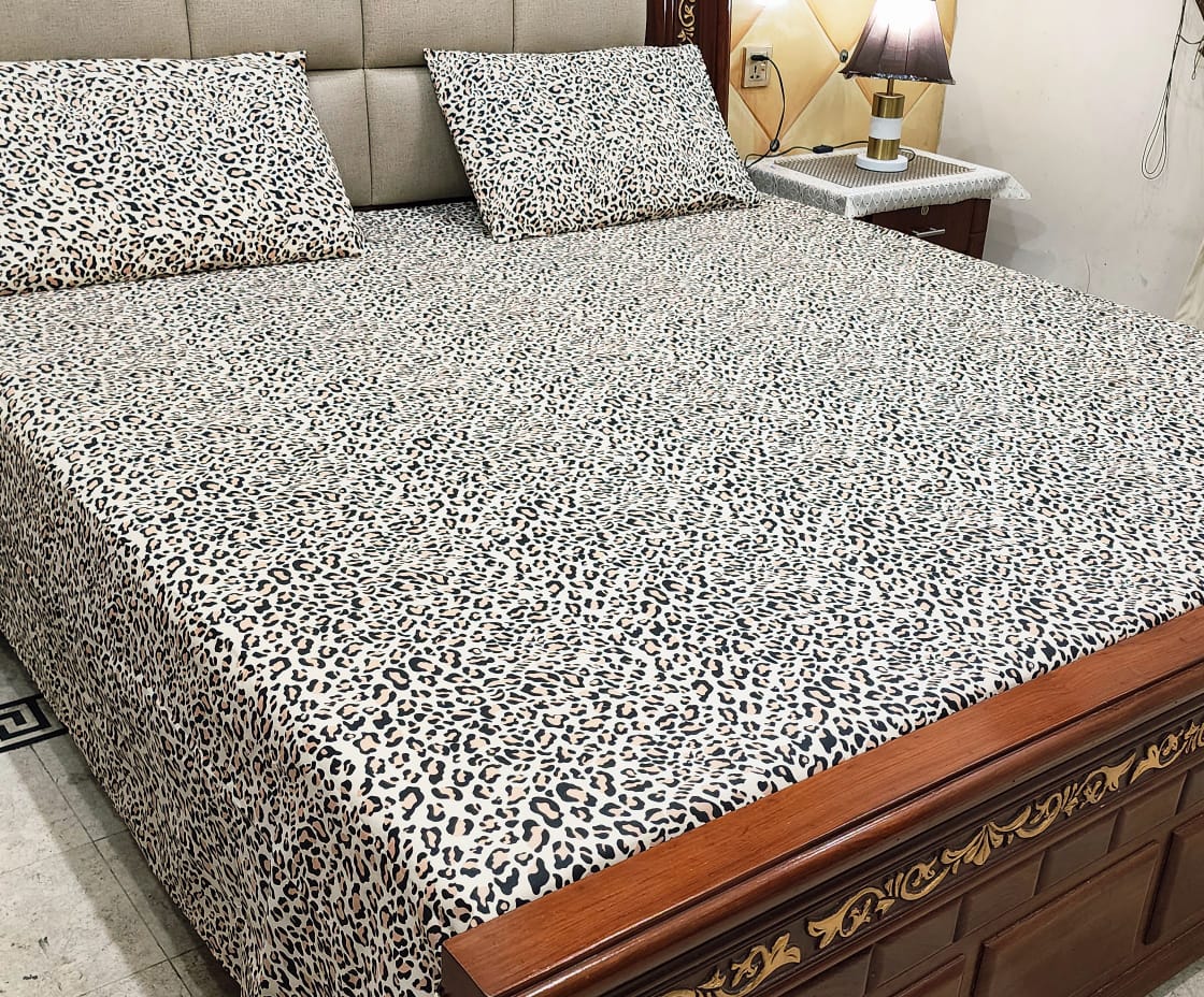 3 PC Pure Cotton Bedsheets