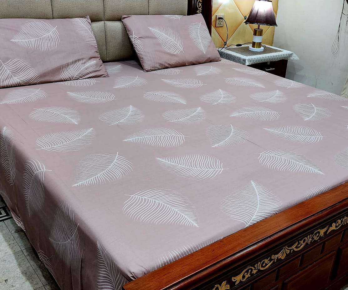 3 PC Pure Cotton Bedsheets