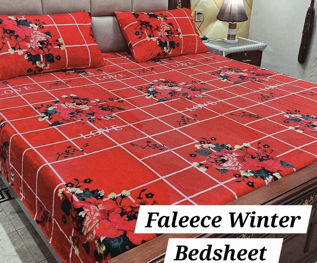 Soft Flees Bedsheets